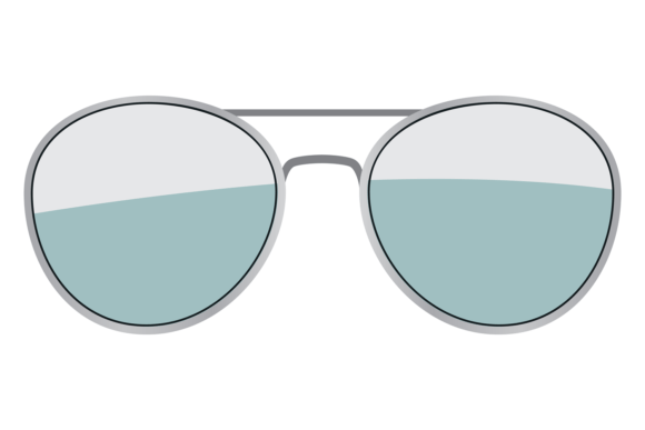 Aviator Glasses Color Icon: A Summer Accessory for Design