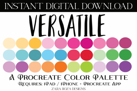 Elevate Your Digital Art with This Procreate Palette