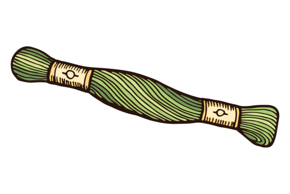 Embroidery Thread Skein Color Sketch. Ne: A Designer’s Guide