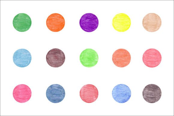 Unlocking Creativity with 15 Wax Pencil Color Circles