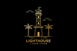 Vector Design of Lighthouse Golden Color: A Guide to This Striking Font